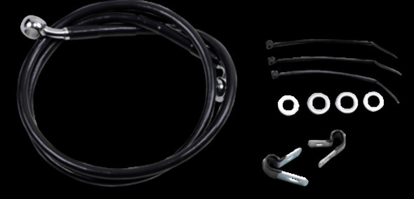 DRAG SPECIALTIES 1741-2557 LINE BRK FT FXD 00-5 BK+2