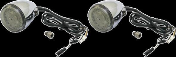 Custom Dynamics Chrome ProBeam Dynamic Ringz Turn Signal for Indian