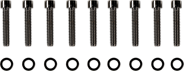 DRAG SPECIALTIES 2401-1026 BOLT KIT M8 CAM CVR B/C S