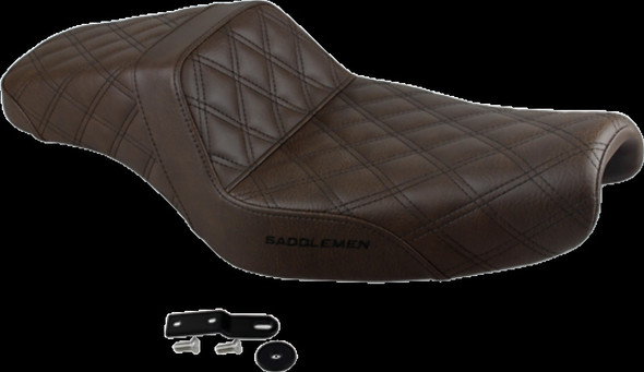 Saddlemen 807-11-175BR Seat Step Up LS XL Brown