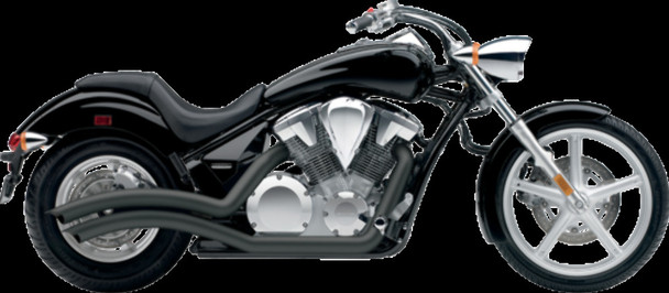 Cobra Speedster Swept Exhaust Black 1233B