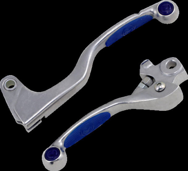 MOOSE RACING HARD-PARTS 0610-0131 LEVER COMP SET BLU YZ