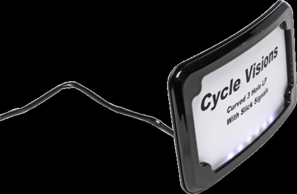 CYCLE VISIONS CV4641B FRAME LP 3 HOLE BLACK