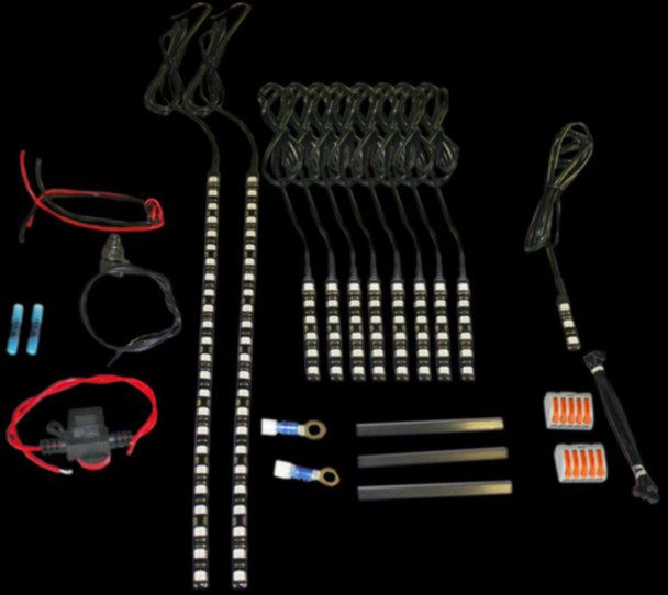 Custom Dynamics M2EK1-IND-PINK Pink MagicFlex 2 LED Engine Kit for Indian