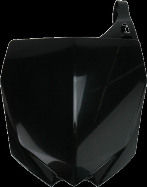 Acerbis Front Number Plate Black for 15-21 Yamaha YZ 250