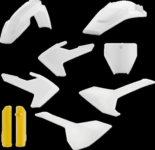 Acerbis Full Plastic Kit Original 18 - Fits: For Husqvarna TC 125 2016-2018