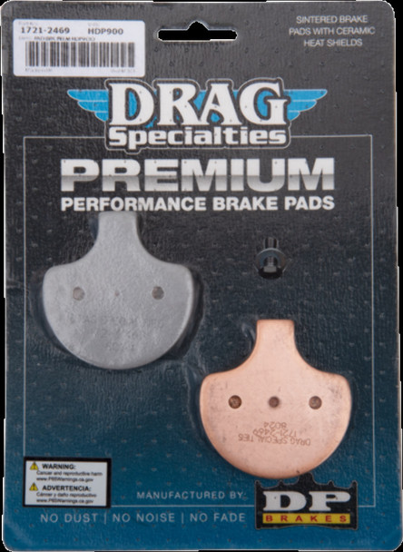 DRAG SPECIALTIES 1721-2469 PAD BRK PREM HDP900