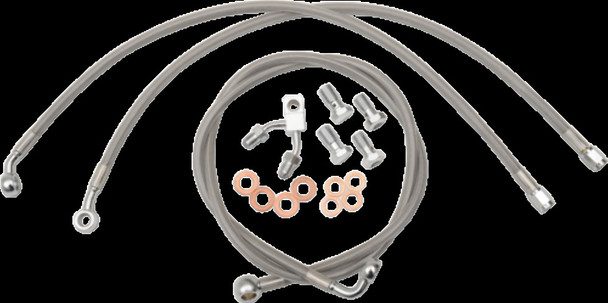 LA CHOPPERS LA-8122B13 BRAKELINE ABS12-14FXSB15+