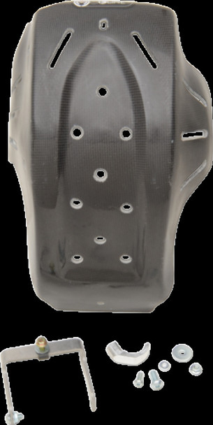 MOOSE RACING HARD-PARTS 0506-0937 SKID PLATE CARBN FIB HUSQ