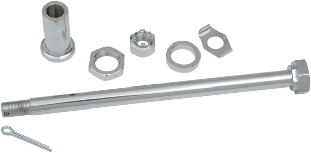 DRAG SPECIALTIES 0214-0580 AXLE RR CHR 67-72 BT