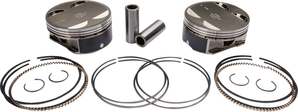 S&S Cycle 920-0148 Big Bore Piston Kit - 131" - +.010 - M8