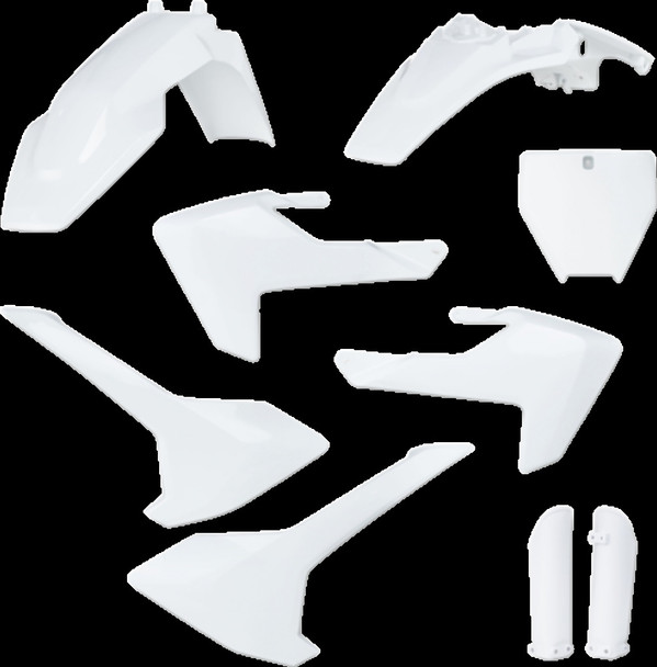 Acerbis White Full Plastics Kit 17-19 For Husqvarna TC 65