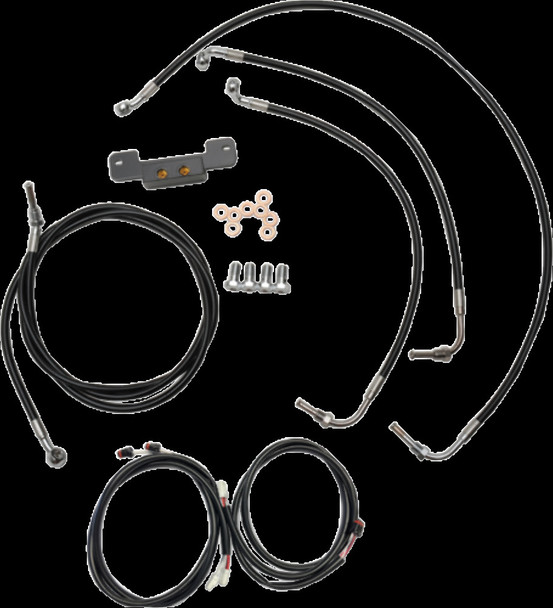 LA CHOPPERS LA-8055KT3-19B CABLE KIT CB 18-20 FL 17+