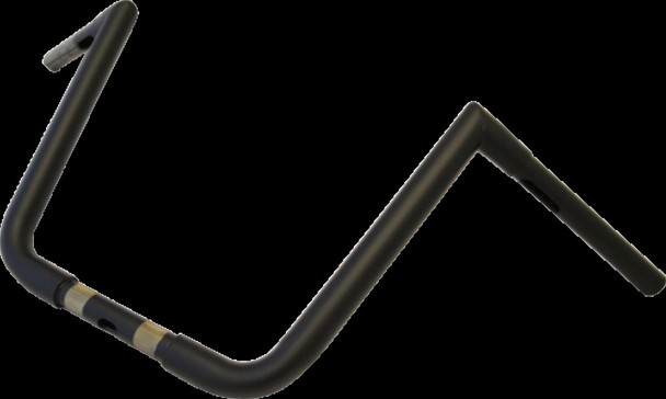 LA Choppers LA-7360-13M Flat Black 13" Big Twin Peaks 1-1/4" Handlebars