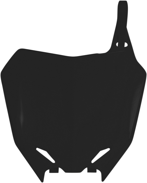 Acerbis Front Number Plate Black Fits: Suzuki RMZ450 2008-2017