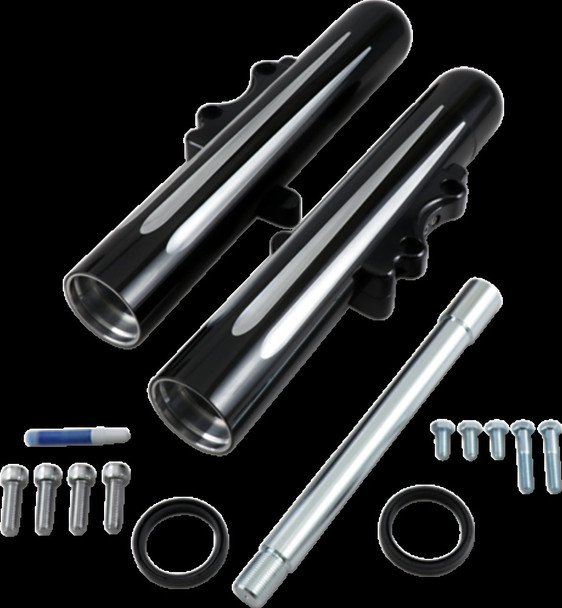 Arlen Ness 40-512 Black Hot Fork Leg Set