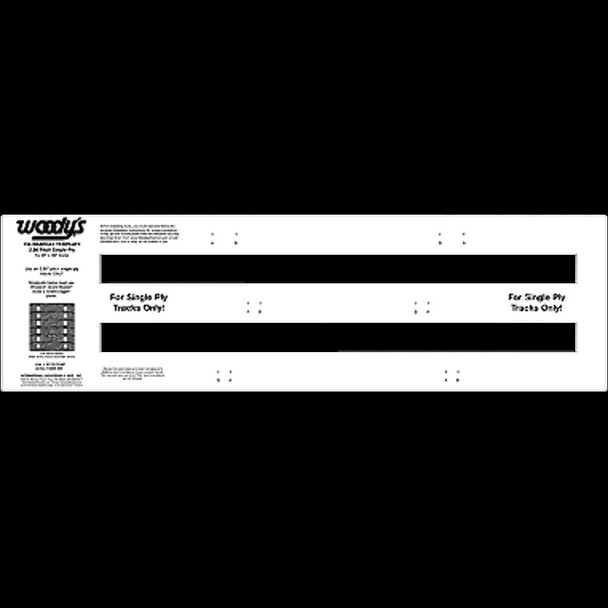 WOODY'S BCTS-TEMP TEMPLATE BEARCAT 2.86P