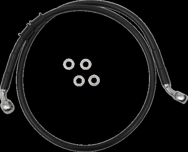 DRAG SPECIALTIES 1741-5363 FRT BRAKE LINE XL BK +6