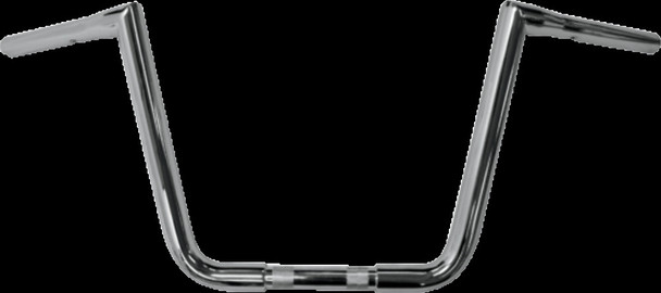 La Choppers Chrome 1-1/4" Big Twin Peaks 13" Handlebars Apes FLTR FLHR