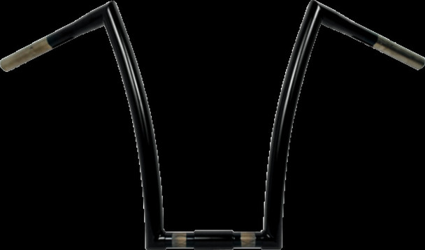TODD'S CYCLE 0601-2804 HANDLEBAR 17"SPR THICK BK