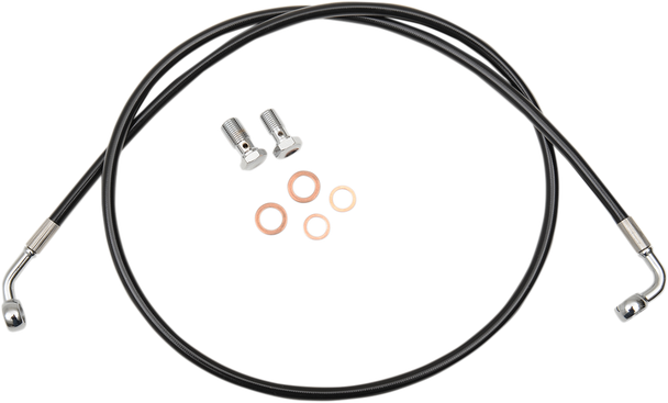 LA Choppers Extended Brake Line 18-20" Ape Hanger (non ABS) for 07-10 Softail