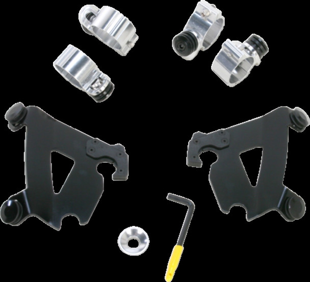Memphis Shades MEB1995 Mount Kit Cafe 86-17 XL Black