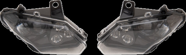 Moose Racing 2001-2230 LED Headlight Kit for Can-Am Maverick X3 All Models 17-19