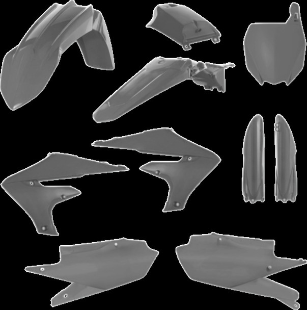 19 FOR YAMAHA YZ250F: Acerbis Full Plastic Kit (GREY)