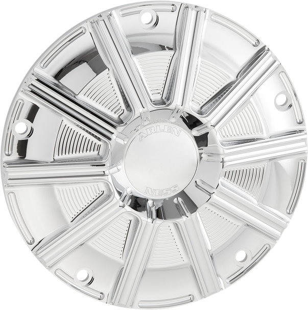 Arlen Ness 700-001 10-Gauge Derby Cover - Chrome - Touring/Trike