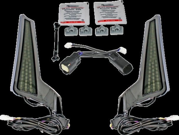 CUSTOM DYNAMICS CD-FASCIA-SS6CS LIGHT FASCIA 10-13CHR/SMK