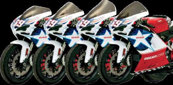 ZERO GRAVITY 16-729-02 WSCRN DB DUCATI 1098 07SM