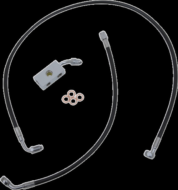 LA CHOPPERS LA-8152B13B BRAKE LINE 12-14 ST 18+ B