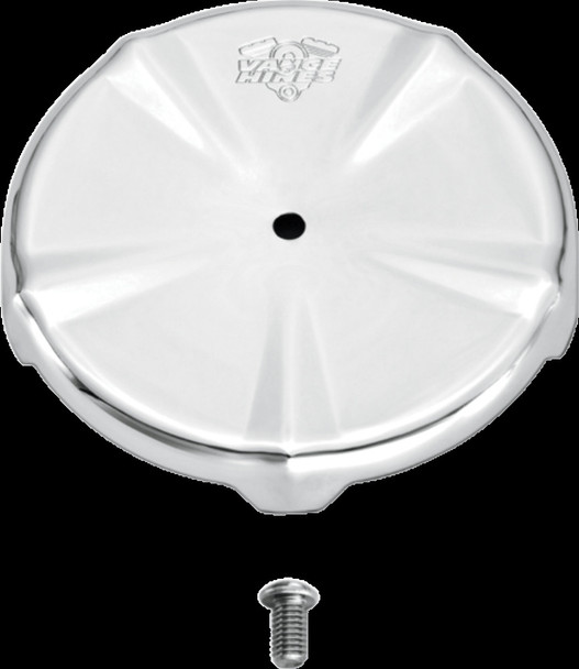 Vance & Hines Motorcycle 5 1/2" Chrome Air Cleaner Cover Insert Harley Davidson