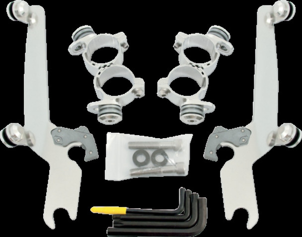 Memphis Shades MEK1985 Sportshield Mount Kit for 10-20 Harley Sportster 48 XLX