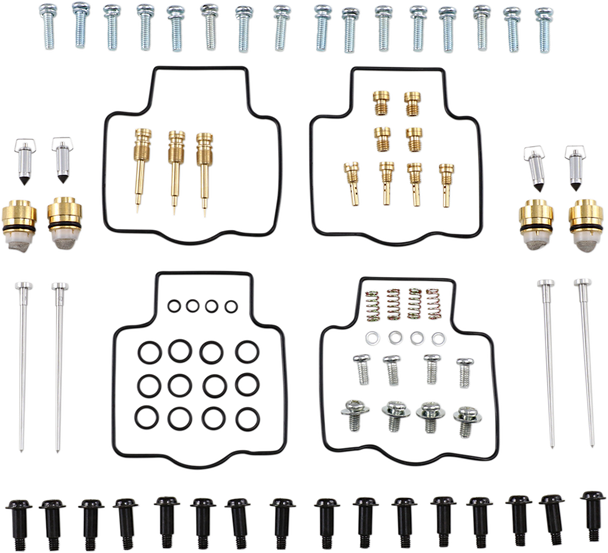 Parts Unlimited Carburetor Rebuild Kit FOR KAWASAKI ZX1100D Ninja ZX11 1993-1997