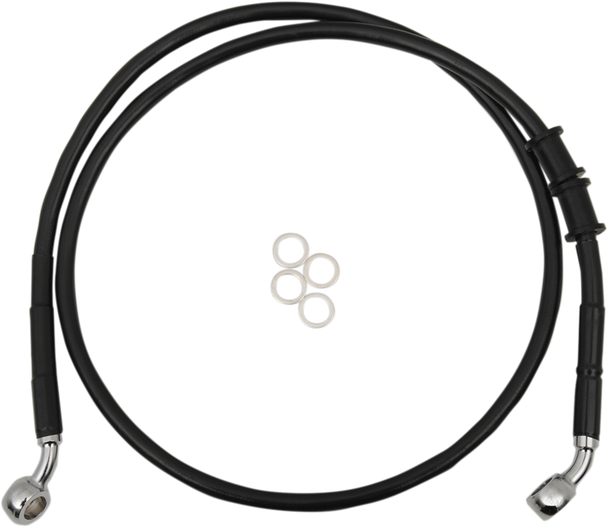 DRAG SPECIALTIES 1741-5399 FRT BRAKE LINE XL BK