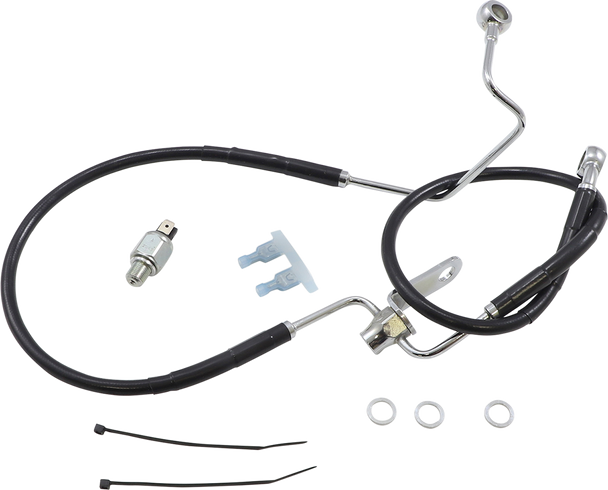 Drag Specialties 1741-6236 Brk Line Rear ABS BL+3