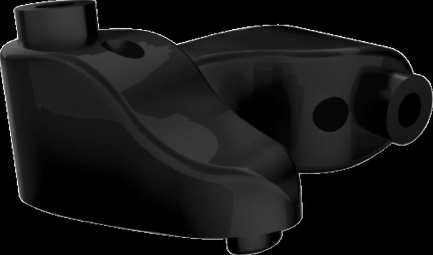 RSD Rear Strut Mounts for Turn Signals - Gloss Black 0207-2020-B