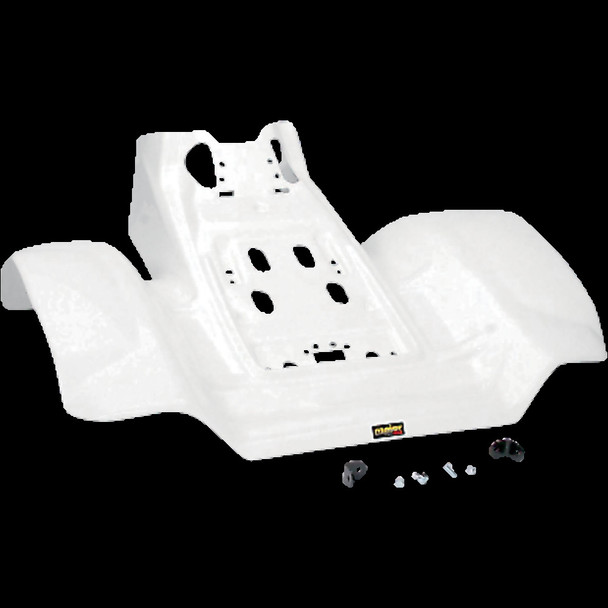 MAIER 117101 ATV FENDER REAR-WHITE