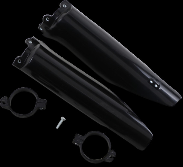 UFO KA03760-001 FORK GUARDS KX125/250 BLK
