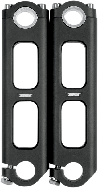 RSI Racing PR-10-B Black T6 Aluminum Handlebar Riser Pivot 10"