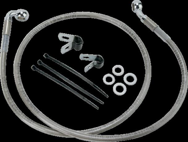 DRAG SPECIALTIES 1741-2680 LINE BRK FT FXD 00-5 SS+2
