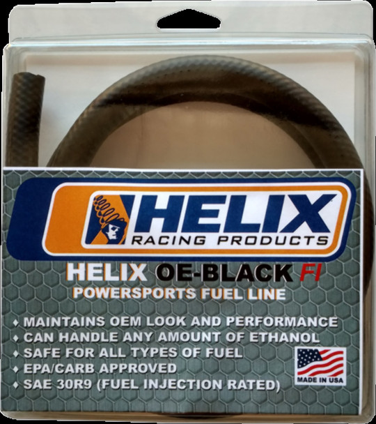 HELIX 140-4603 FUEL LINE FI BLK 1/4X3'
