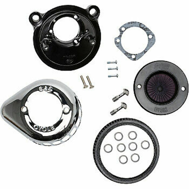 S&S Cycle 170-0725 Air Stinger Air Cleaner - Chrome