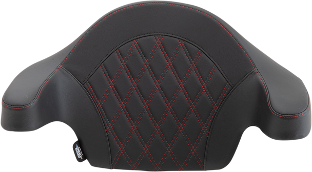 Drag Specialties Seats 0822-0439 Pad Kingpak Ddiam Red