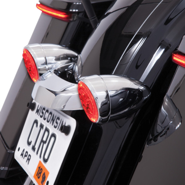 CIRO 45401 LIGHT FANG REAR CHROME