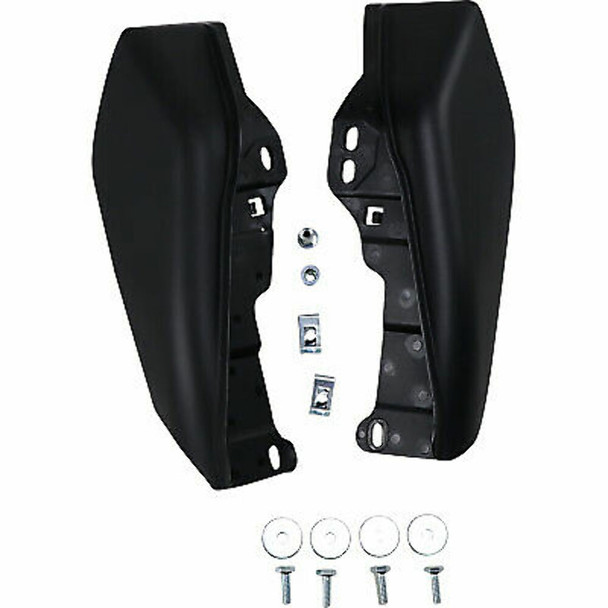 Drag Specialties Frame Mounted Heat Deflectors OE 58002-09A Harley 09-16 Touring