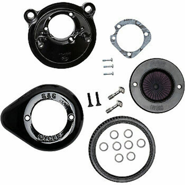 S&S Cycle 170-0726 Air Stinger Air Cleaner - Black