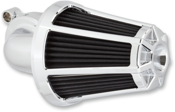 Arlen Ness 81-023 Monster Sucker Air Cleaner Kit with Cover - Beveled - Chrome