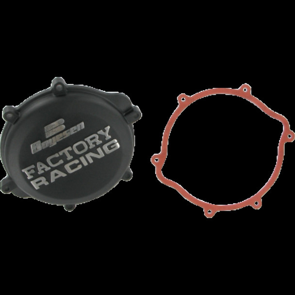 Boyesen CC21AB CLUTCH CVR RM125 BLK